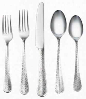 Cambridge Jessamine2 0-piece Stainless Steel Flatware Set - Silver Antique