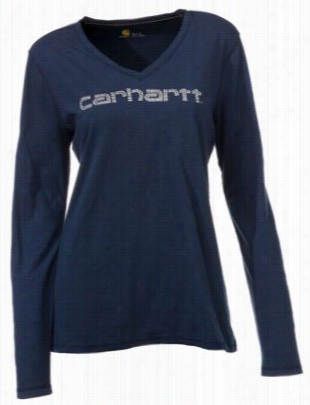 Carhart Jena Nailhead T-shirt For Ladies - Indigo - Xl