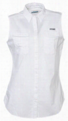 Columbia  Bonehead Sleeveless Shirt For Ladies - Wnite - M