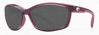 Costa Manta 80p Polarized Sunglasses - Orchid/gray