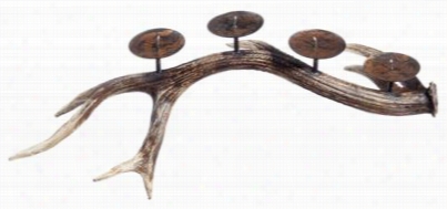 Crestvew Collection Elk Candle Holder