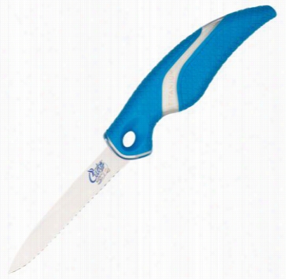 Cuda 18099 Tiitanium B Odned Net Knife With Sheath - 3'