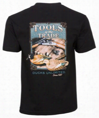 Ducks Unlimited Tools Of The Trade Diet T-shirt For Men - S