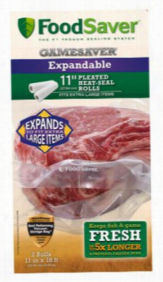 Foodsaver Game Sa Ver Expandable Sea-calf Roll - 2 Pack