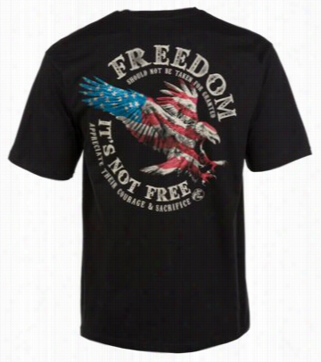 Freedom Is Not Free T-shirt For Men - Black - 2xl