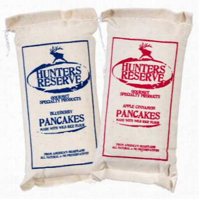 Hunters Resere 2-pack Pancake Mix - Apple Cinnamon And Blueberry