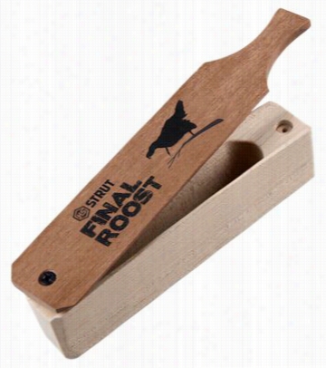 Hunter's Pecialties H.s. Strut Inal Roos T Box Turkey Call - Poplar