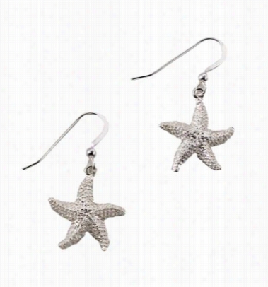 Kabana Jeelry Serling Silver Swrfish Earrings