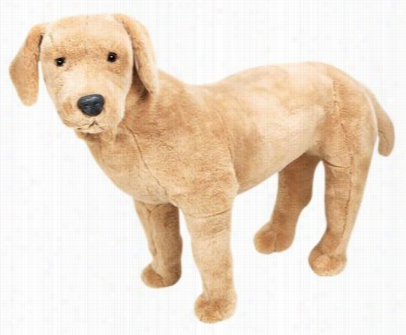 Melissa & Doug Yellow Lab Giant Stuffed Animal