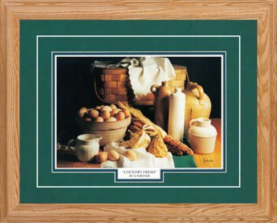 Northern Promotions Framed Art - Country Fresh By G. Fortner