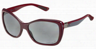 Oakley News Flash Polarized Sunglasses - Pomegranate/grey