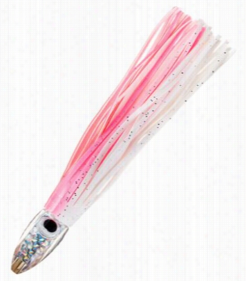 Offshore Angler Heavy Bullet Head Trolling Lure - 9-1/2' - Clear Head-pink/white