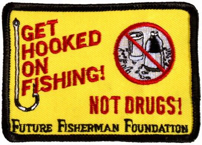 Ou Tdoorsman Fishing Patches - Get Hooked On Fishing