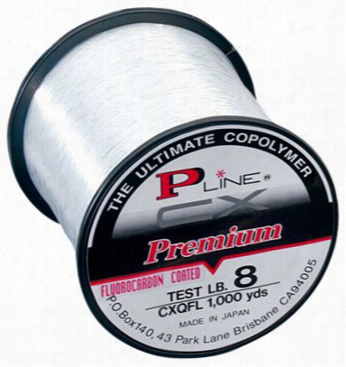 P-line Cx Premium Fishing Line - 1000 Yd. - 6 Lb.