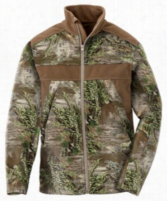 Redhead Scent Control Tech Windproof Fleece Full Zpi Jackets For Men - Realtree Max-1 - L
