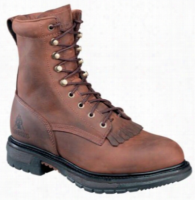 Rocky Ride Lacer Boots For Men - Brown - 11. M