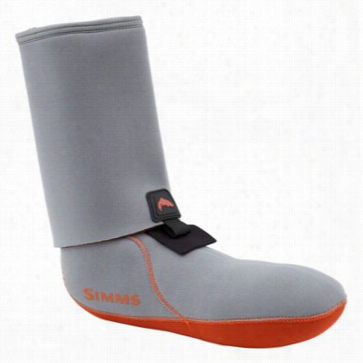 Simms Gurd Wading Sock Ss - Simms Orange - L