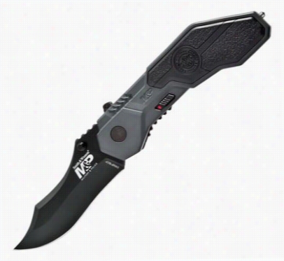 Smith & Wesson M&p Tactical Drop Point Folding Knife