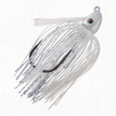 Striks King Hack Attack Heavgc Over Swim Jig-  White