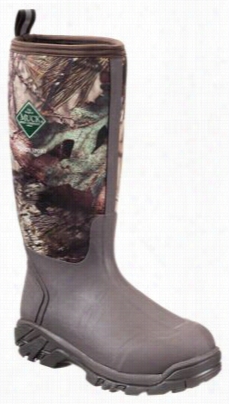 The Originla Muck Boot Company Woody Sport Waterproof Hunting B Oots For Men - Mossy Oak Break-up Country - 10 M