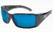 Costa Blackfin 580 G Polarized Sunglasses - Matte Black/Blue Mirror