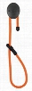 Nite Ize Gear Tie Dockable Twist Tie - Blaze Orange - 12'