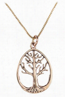 Tigr Mountain Jewelry Bronze Tree Necklace - 18'