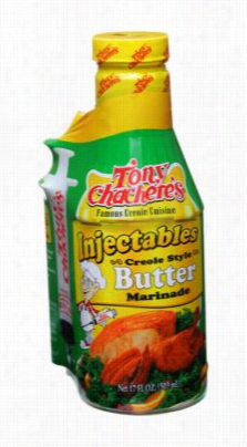 Tony Cachere's Crele Style Butter Injectable Marinade And Injector