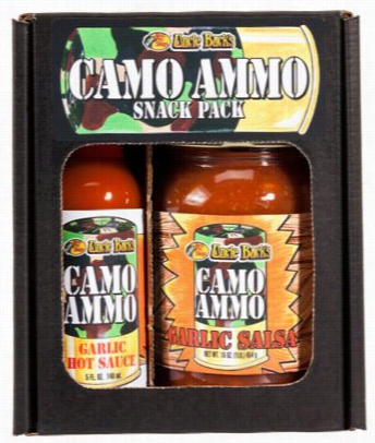 Uncle Buck's Camo Ammo Garlic Snack Pack