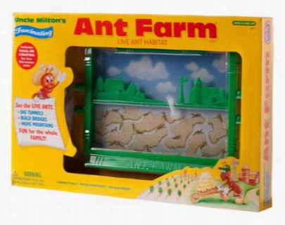 Uncle Milton Classic Ant Farm L Ive Ant Habitat