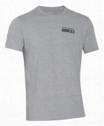 Under Armour Military Issue T-shirt For Men - True Gray-haired Heather - L