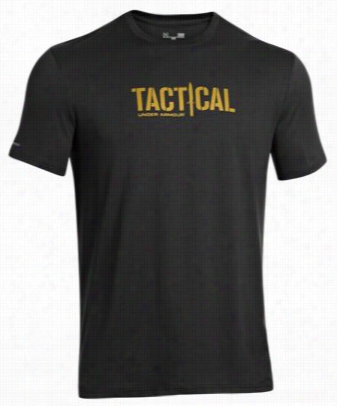 Under Armour Tactical Logo T-shirt For Men - Black  S