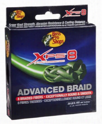 Xps 8 Advanced Braid Fishing Line - 150 Yards - Green - 30 Lb.