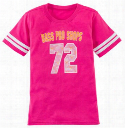 72 Football Shirt For Gi Rls - Hot Pink - Xs