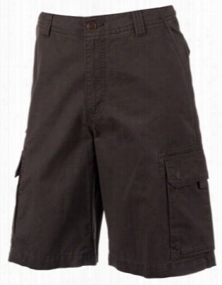 Bob Timberlake Cargo Shorts For Men - Charcoal Brown - 32