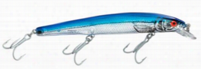 Bomber Saltwater Gradee Long A Harrdbaits - Gentle Flash/blue Back - 6