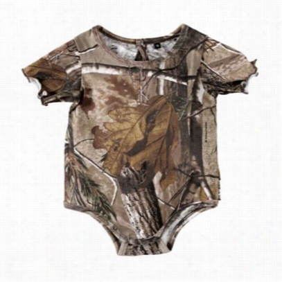 Camo Boody Usit For Baby Girls - Realtree Ap - 12 Months