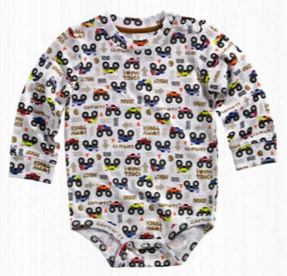 Carhartt Love My Truck Pr Int Bodysuit For Ba6y Boys - White - 6 Months