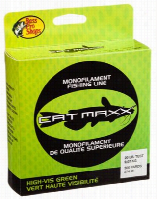 Catmaxx Monofilament Fishing Line - Hi-vis Gree N- 20 Lb