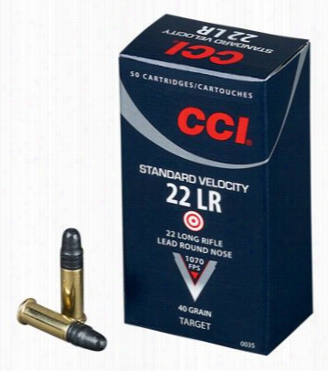 Cci Standard Velocity .22 Lr Ammo