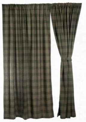 Cedar Hills Collection Plaid Drapes