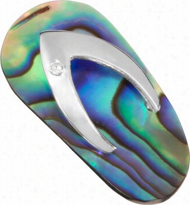 Flip Floop Sanndal Abalone Charm