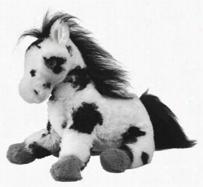 Floppy Pinto Horse Plush Stuffed Animal