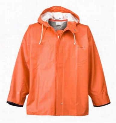 Grundns Brigg 44 Rain Parka For Men - Orange - Lx