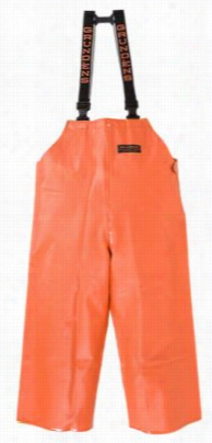 Grundns Herkules 16 Rain Bibs For Men -  Orange - S