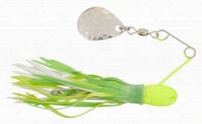 H&h Lures Original Spinnerbait  - Single Blade - Chartreusegreenchartreuse/white