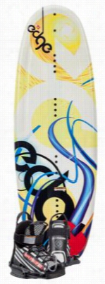 Hydroslide Edge Jr. 122 Wakeboard With Chaser Bindings