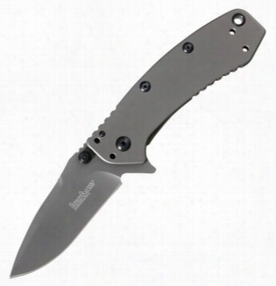 Kershaw Cryo Assisted Opening Fine Edge Drop Point Folding Knife