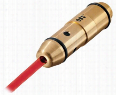 Laserlyte Pistol Laser Trainer Cartridges - Brass/red  -.3 800  Acp