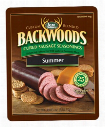 Lem Products Backwoods Cured Sausage Seasonings-  25 Lbs. - Summer